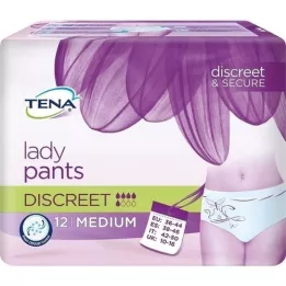 TENA LADY byxor diskret M, 12 st