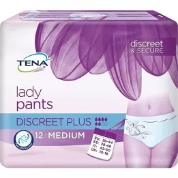Tena Lady byxor diskret plus medium, 12 st
