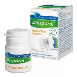 MAGNESIUM DIASPORAL 400 extra kapslar, 20 st