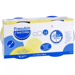 FRESUBIN 2 kcal vaniljkräm i en kopp, 4X125 g