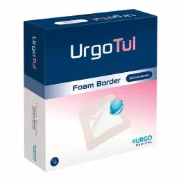 URGOTÜL Foam Border 8x8 cm bandage, 10 st