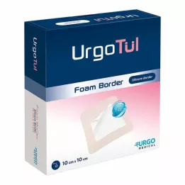 URGOTÜL Foam Border 10x10 cm bandage, 10 st