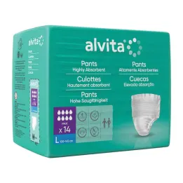 Alvita Inkontinensbyxor stora, 14 st