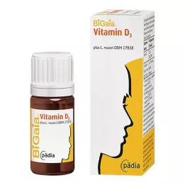 BIGAIA plus vitamin D3 droppar, 10 ml