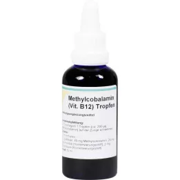 METHYLCOBALAMIN Vitamin B12 droppar, 50 ml