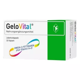 Gelovital Lever Tran Capsules, 50 st