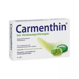 CARMENTHIN för matsmältningsbesvär msr.Mjuka kapslar, 14 st