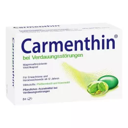 CARMENTHIN för matsmältningsbesvär msr.Mjuka kapslar, 84 st