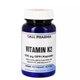VITAMIN K2 100 µg GPH kapslar, 60 st