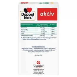 DOPPELHERZ het salvia+honung+mentolgranulat, 10 st