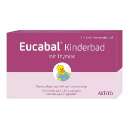 EUCABAL Barnbad med timjan, 7X5 ml