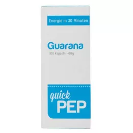 QUICKPEP Guarana kapslar, 100 st