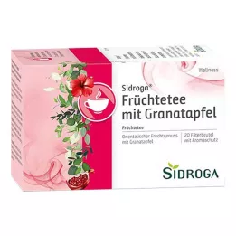 SIDROGA Wellness fruktte med granatäpplefilterpåse, 20X2,0 g