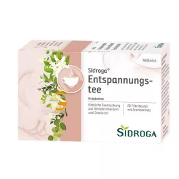 SIDROGA Wellness Relaxation Tefilterpåsar, 20X1,75 g