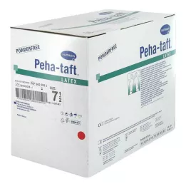 PEHA-TAFT Latex OP-handskar Gr. 7.5, 50x2 st