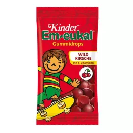 EM-EUKAL Kinder Gummidrops vildkörsbärssockerhållande, 75 g