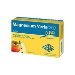 MAGNESIUM VERLA 300 Äppelgranulat, 50 st