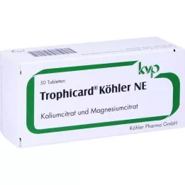 TROPHICARD Köhler NE Tabletter, 50 st