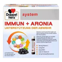 DOPPELHERZ Immun+Aronia system ampuller, 30 st
