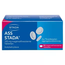 ASS STADA 100 mg gastric -resistenta tabletter, 50 st