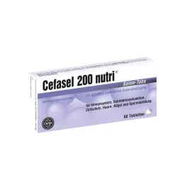 CEFASEL 200 nutri Selen-Tabs, 60 st