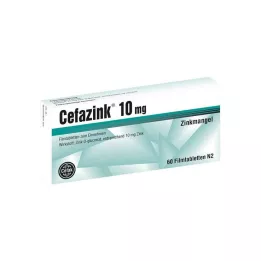 CEFAZINK 10 mg filmdragerade tabletter, 60 st