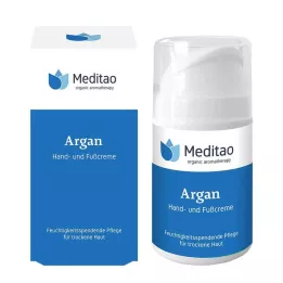 MEDITAO Argan hand- och fotkräm, 50 ml
