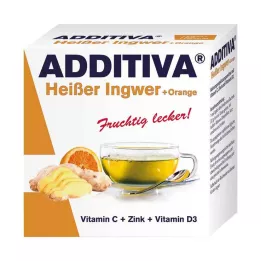 ADDITIVA varmt ingefära+apelsinpulver, 120 g