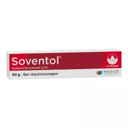 SOVENTOL Hydrokortisonacetat 0,5 % kräm, 30 g