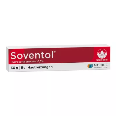 SOVENTOL Hydrokortisonacetat 0,5 % kräm, 30 g SOVENTOL Hydrokortisonacetat 0,5 % kräm, 30 g