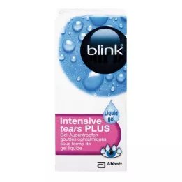 BLINK intensiva tårar PLUS gel ögondroppar, 10 ml