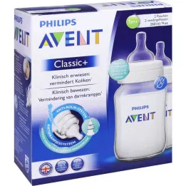 AVENT Classic+ flaska 260 ml 2-pack, 2 st