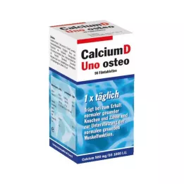 CALCIUM D Uno osteo filmdragerade tabletter, 90 st