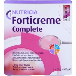 FORTICREME Skogsfruktsmak, 4x125 g