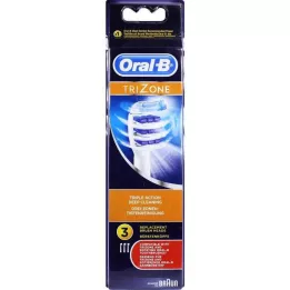 ORAL-B TriZone borsthuvuden, 3 stycken