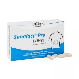 SANALACT Pro Laves kapslar, 30 st