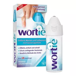 WORTIE mot vårtor och plantar vårtor med applikator, 50 ml