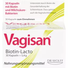 Vagisan Biotin-lakto kapslar, 30 st