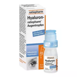 HYALURON-RATIOPHARM Ögondroppar, 10 ml