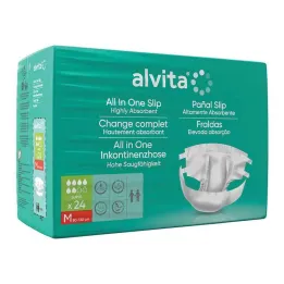 Alvita Allt-i-ett inkontinensbyxa super medium day, 24 st