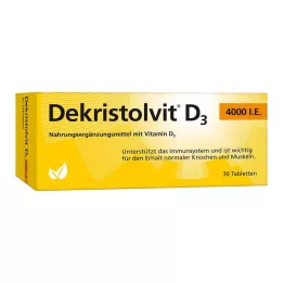 DEKRISTOLVIT D3 4 000 IE tabletter, 30 st