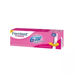 FEMTEST Tidig test 6 dagar innan, 1 timme