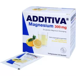 Additiva Magnesium 300 mg N pulver, 20 st