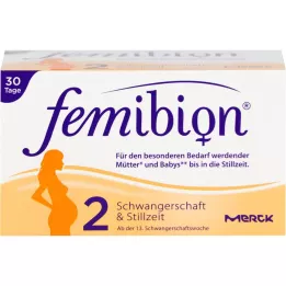 Femibion Graviditet 2 d3 + DHA + 400 μg folat, 2x30 st