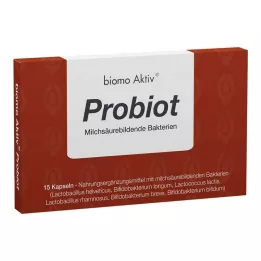 BIOMO Aktiva Probiotkapslar, 15 st