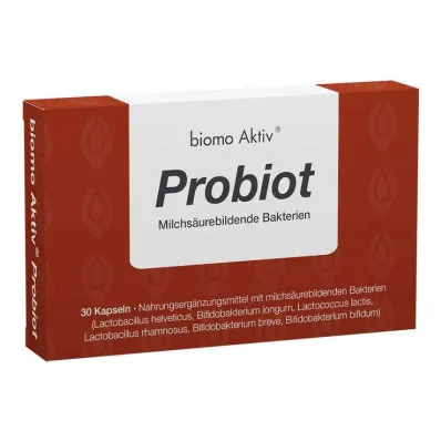 Biomo Active Probiotkapslar, 30 st Biomo Active Probiotkapslar, 30 st