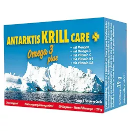 ANTARKTIS Krill Care kapslar, 60 st