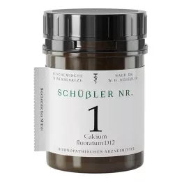 SCHÜSSLER No.1 Calcium fluoratum D 12 tabletter, 1000 stycken