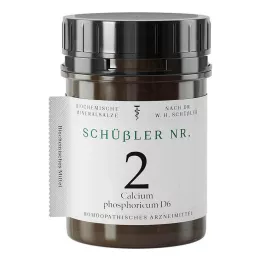 SCHÜSSLER No.2 Calcium phosphoricum D 6 tabletter, 1000 stycken