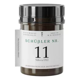 SCHÜSSLER No.11 Silicea D 12 tabletter, 400 st